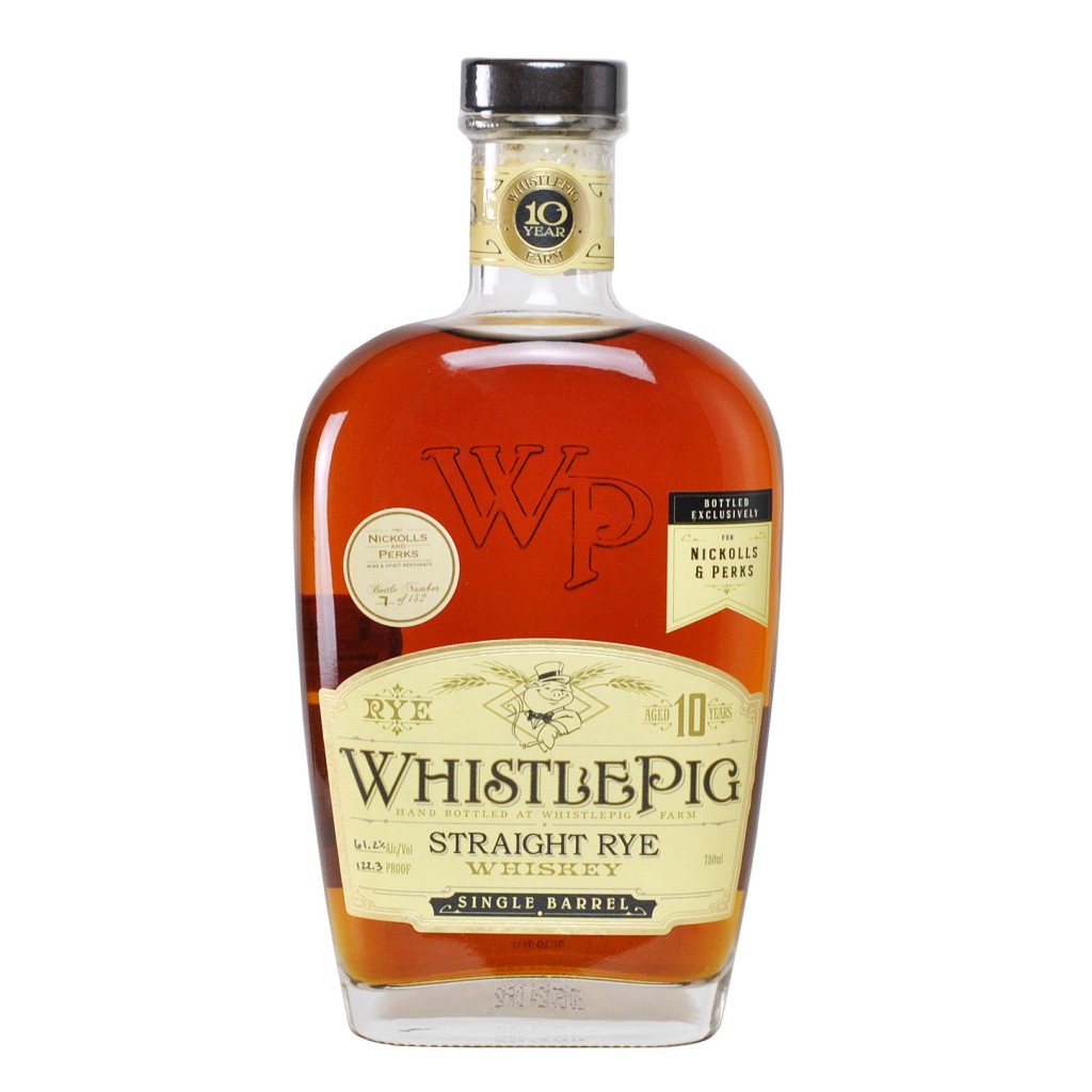 WhistlePig 10 Year Old Single Barrel (Barrel 2434) - Nickolls & Perks Exclusive 61.2%