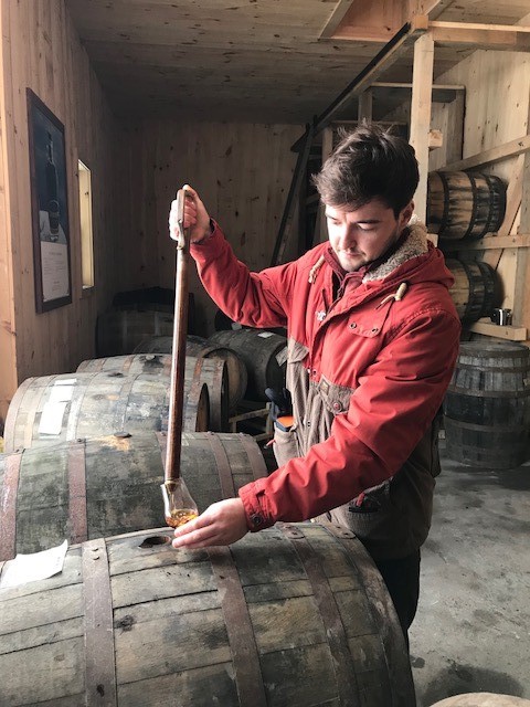 sampling from the cask